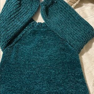 Teal Sweater Girls size large